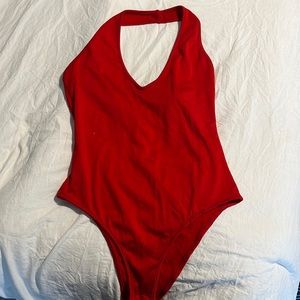 Red Bodysuit